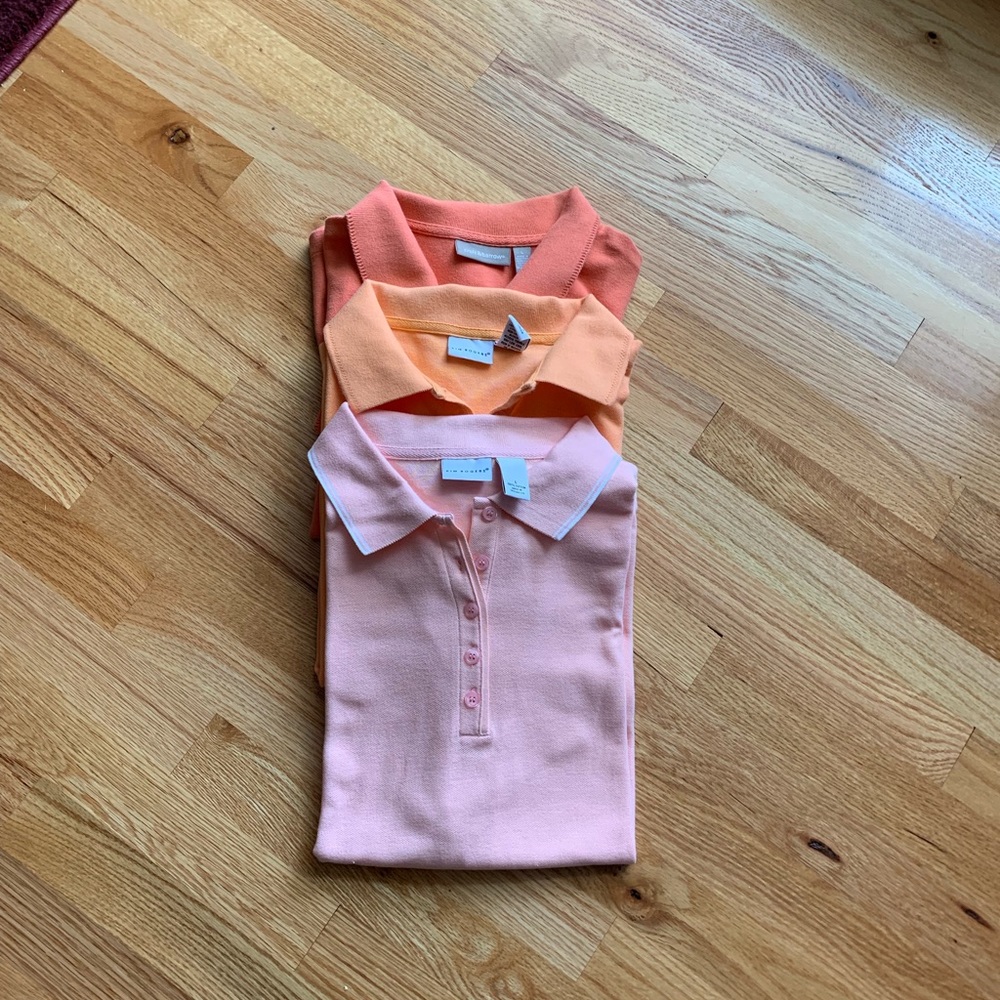 🌸 LADIES POLO SHIRTS (SET OF THREE)